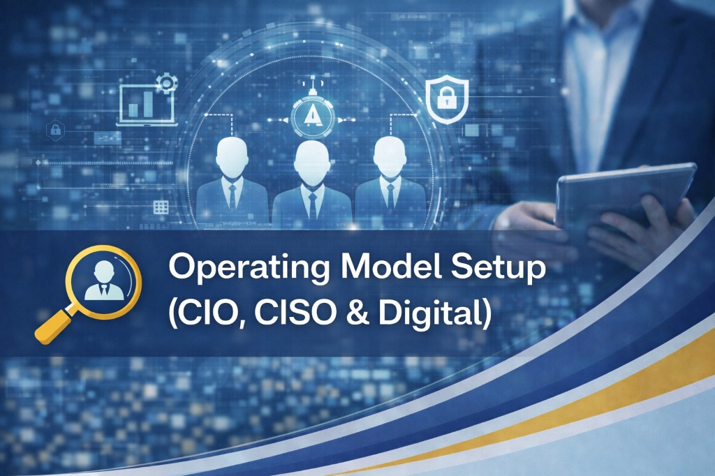 Operating Model Setup (CIO, CISO & Digital)